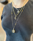 28" Lume Chain - Pyrite