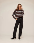 Luca Crewneck Sweater - Stripe