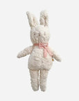 Pink Velvet Bow Bunny
