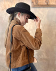 Megi Camel Corduroy Jacket