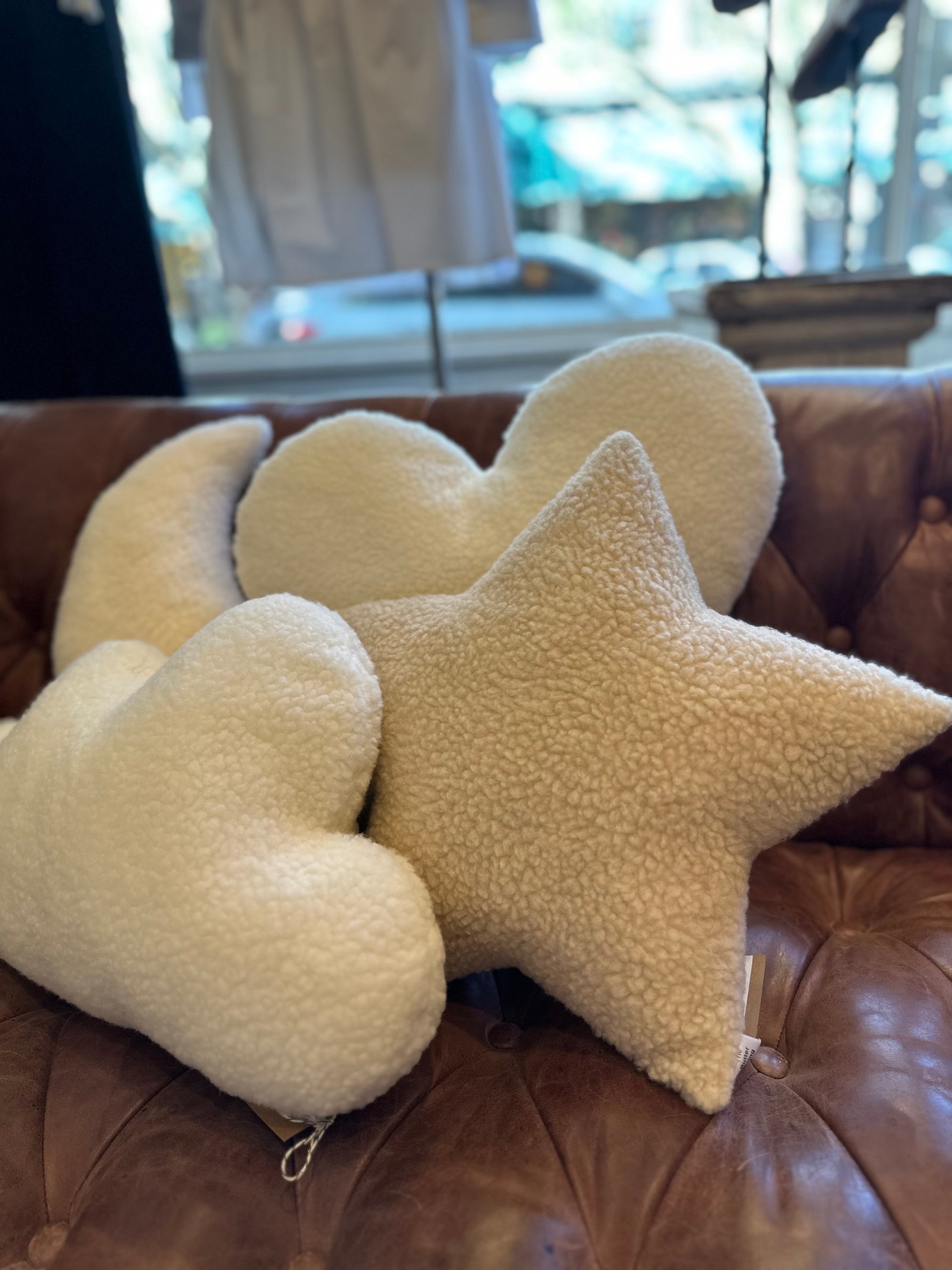 Star Pillow - Beige