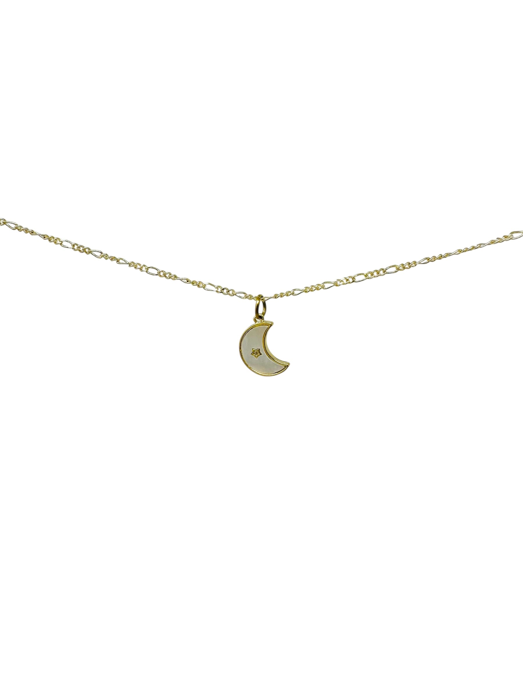 TCP Moon &amp; Star Mother of Pearl Charm