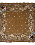 Embroidered Bandana - Hide