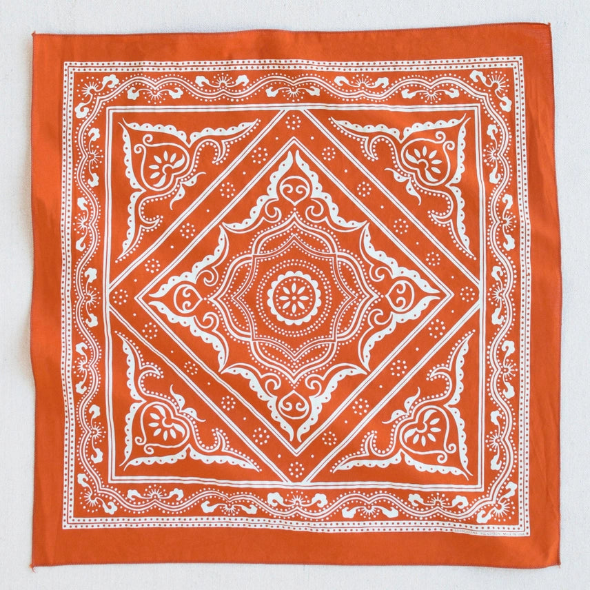 Western Bandana - Orange