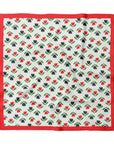Red Tulip Cotton Bandana