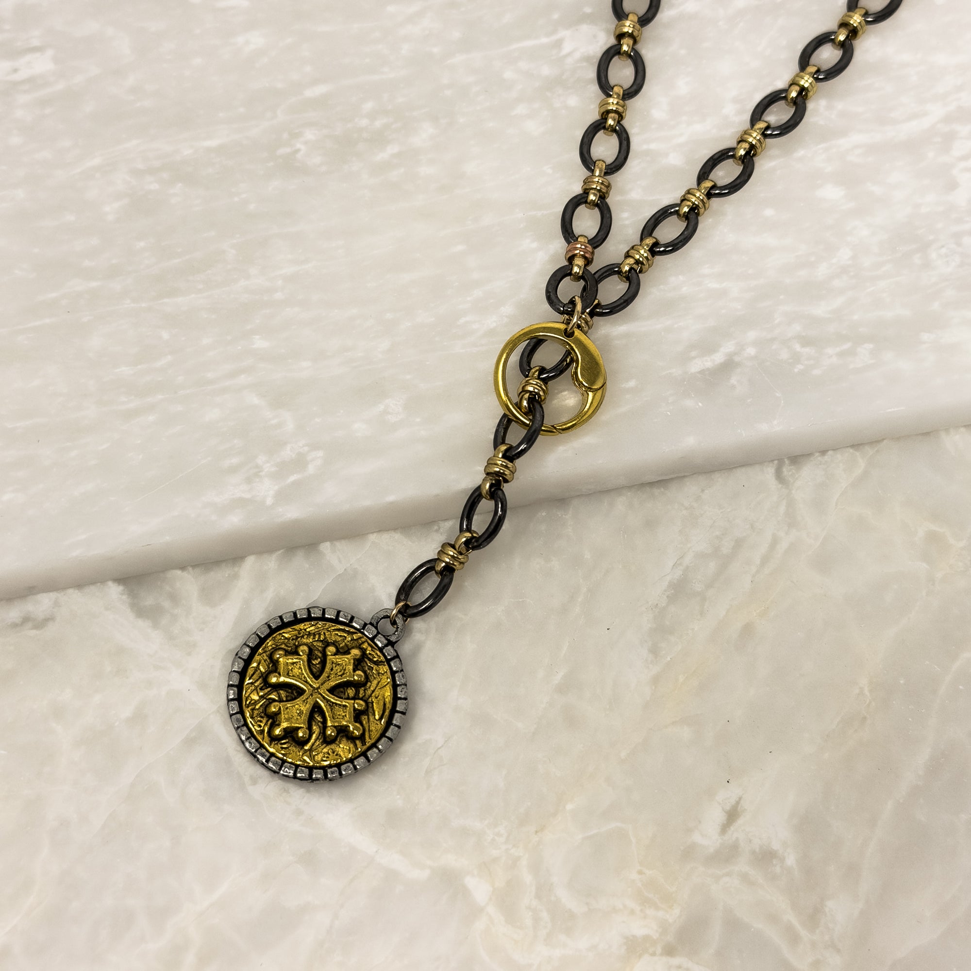Drop Coin Necklace