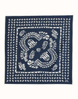 Flora Bandana - Navy