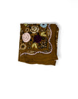 Embroidered Bandana - Hide