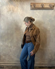 Megi Camel Corduroy Jacket