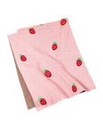 Jacquard Baby Blanket - Strawberry