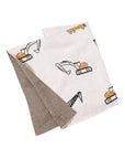 Jacquard Baby Blanket - Construction Trucks