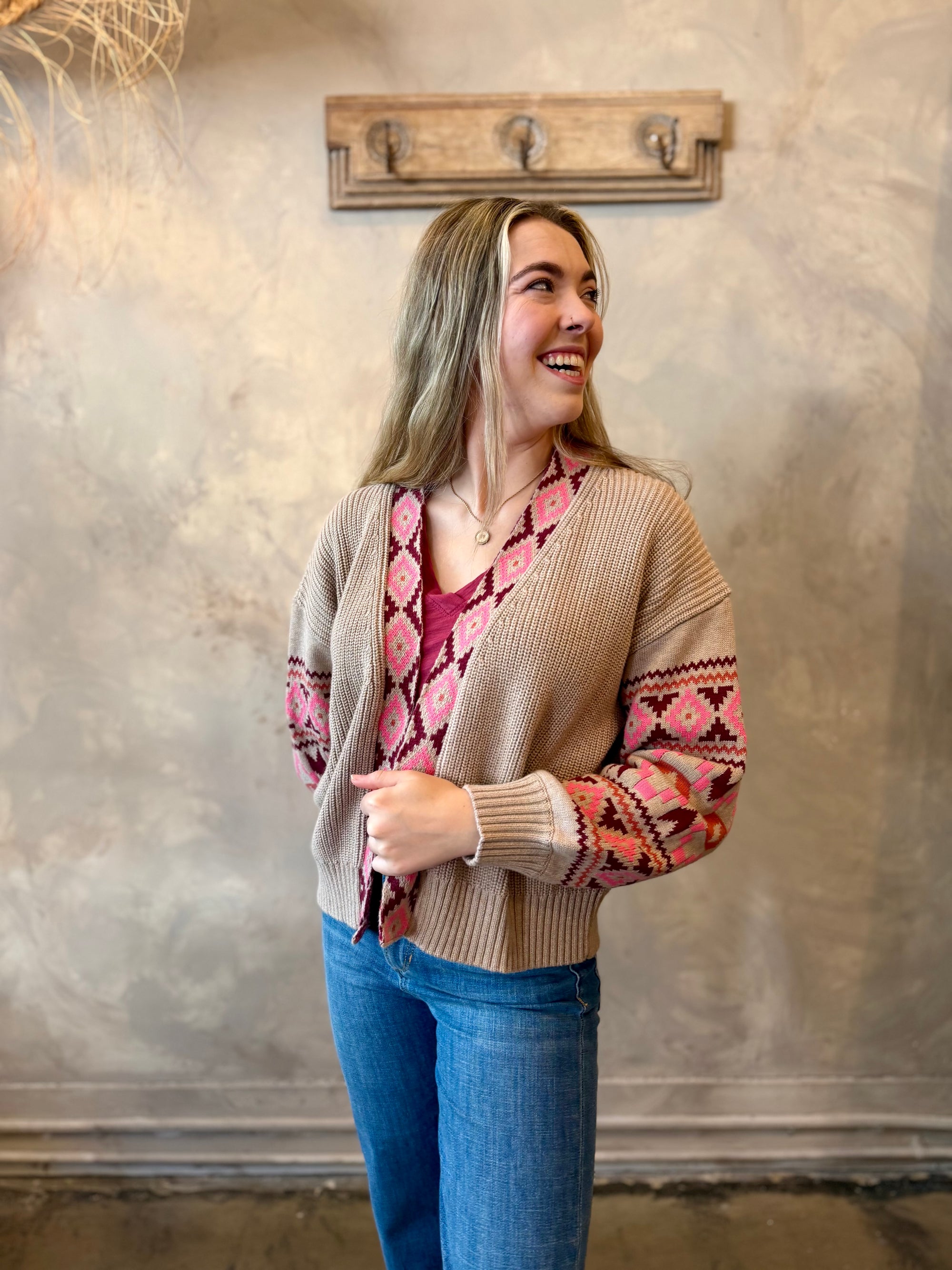 Thea Aztec Edge Cardi