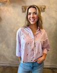 Carroll Top - Pink Parrot
