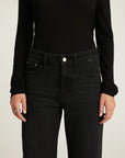Taylor Straight Jean - Dark Smoke