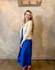 Pointelle Cardigan - Oatmeal