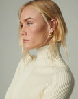 Palmer Turtleneck Sweater - Milk