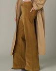 Mia Wide Leg Jean - Corduroy