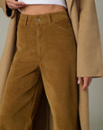Mia Wide Leg Jean - Corduroy