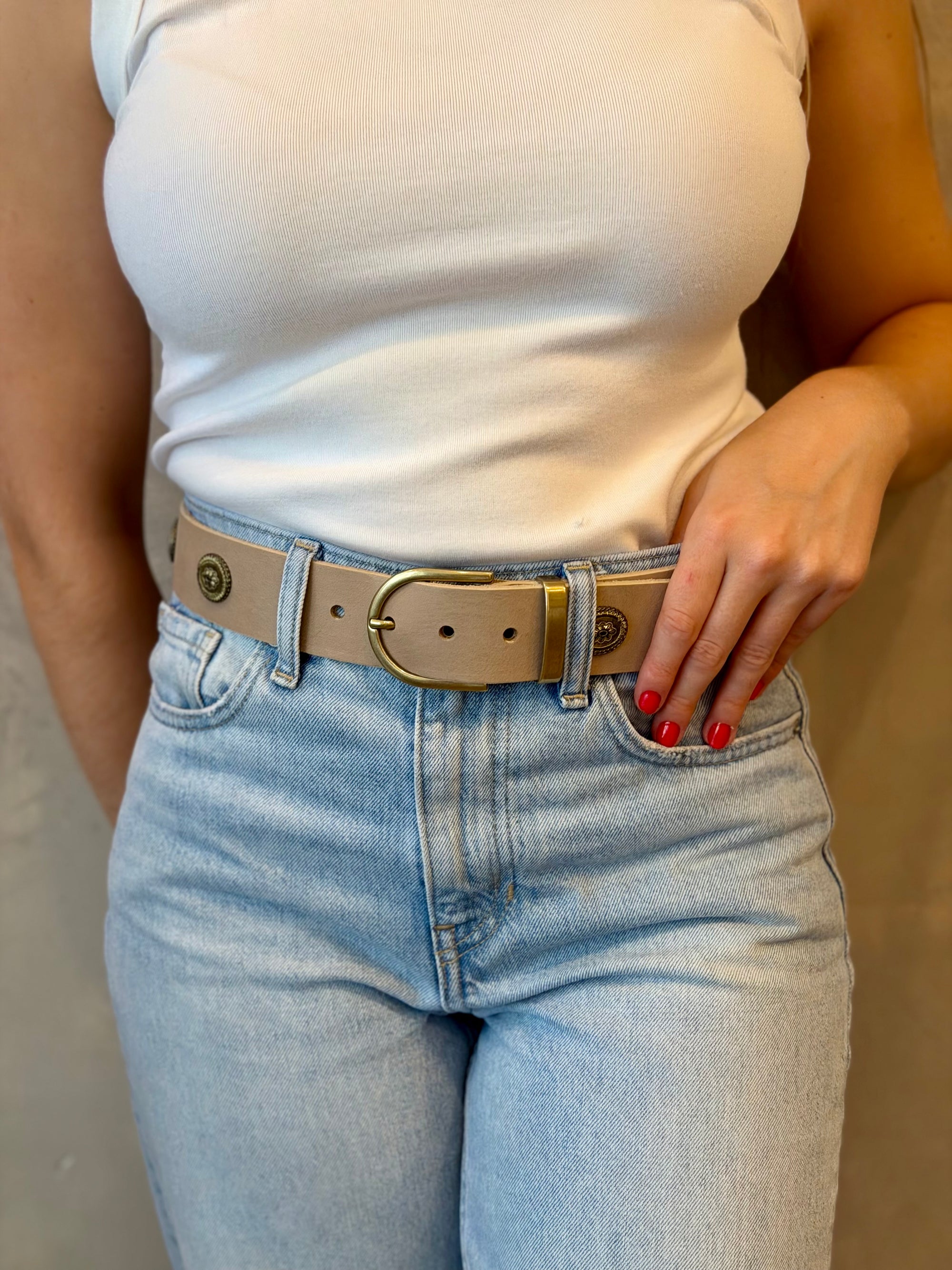 Kota Belt - Bone