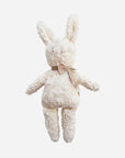 Taupe Velvet Bow Bunny