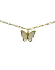 TCP Butterfly Mother of Pearl Charm