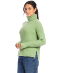 Claudia Turtleneck Sweater - Sage