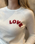 Love Sweater - White