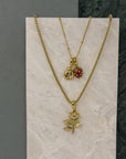 Figgy Flower Stem Charm