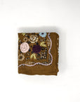 Embroidered Bandana - Hide