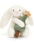 Bashful Bunny with Christmas Tree