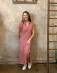 Khan Dress - Red