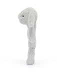 Ring Rattle - Grey Bunny