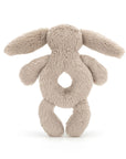 Ring Rattle-Beige Bunny