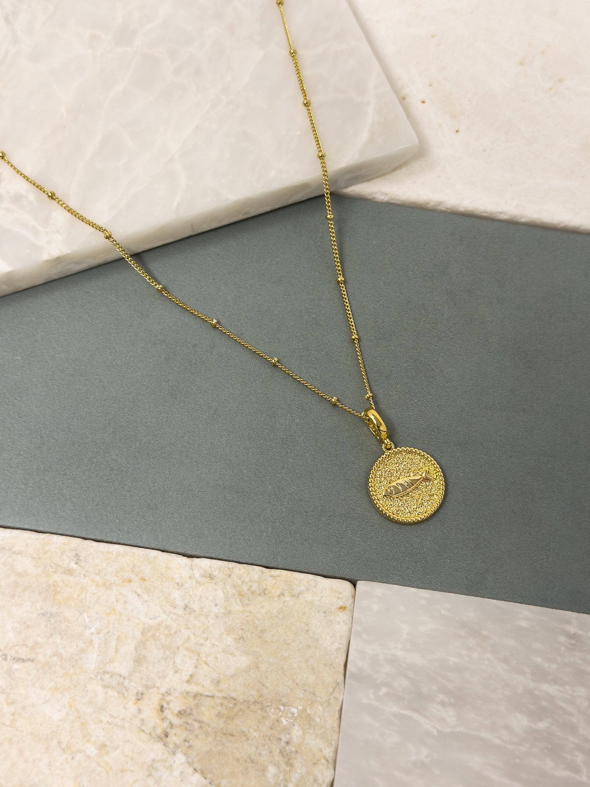 Figgy Sardine Coin Charm