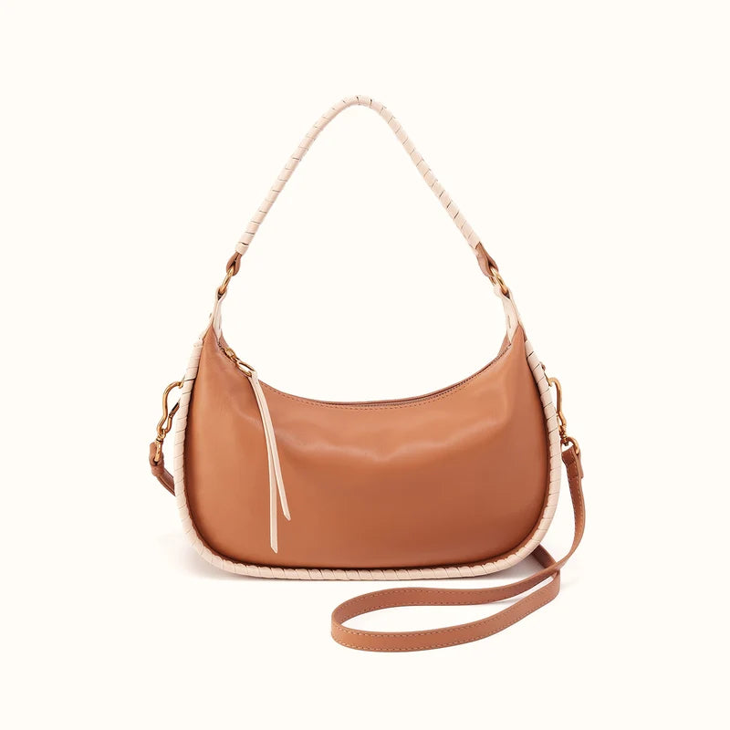 Mia Crescent Hobo - Warm Cashew
