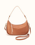 Mia Crescent Hobo - Warm Cashew