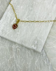 Figgy Red Strawberry Charm