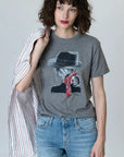 Come & Go Tee - Grey