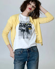 Girls Day Out Tee - White