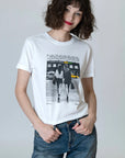 Girls Day Out Tee - White