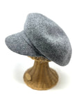 Wool Newsie Cap - Grey