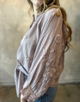 Alanis Tie Blouse - Wisteria