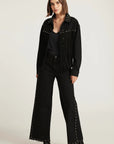 Jenna Fringe Denim Jacket