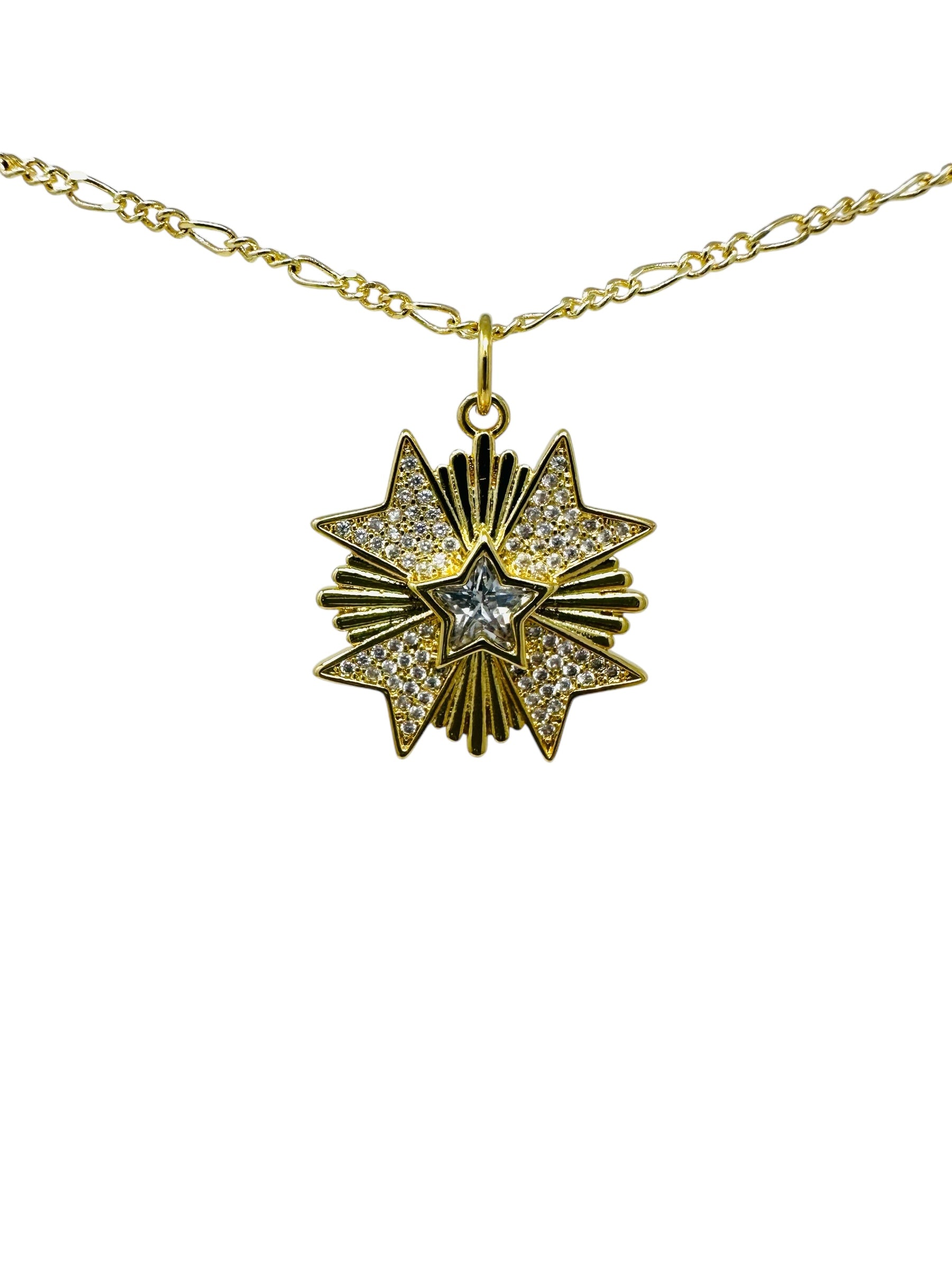 TCP Star Medallion Charm