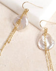 Pearl Spark Earrings