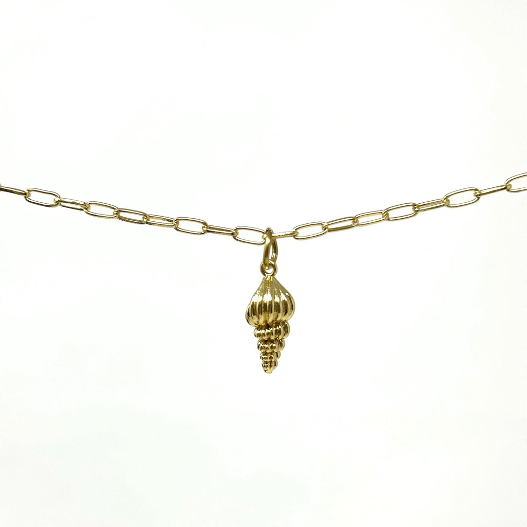 TCP Spiral Seashell Charm Terra Cotta Savannah