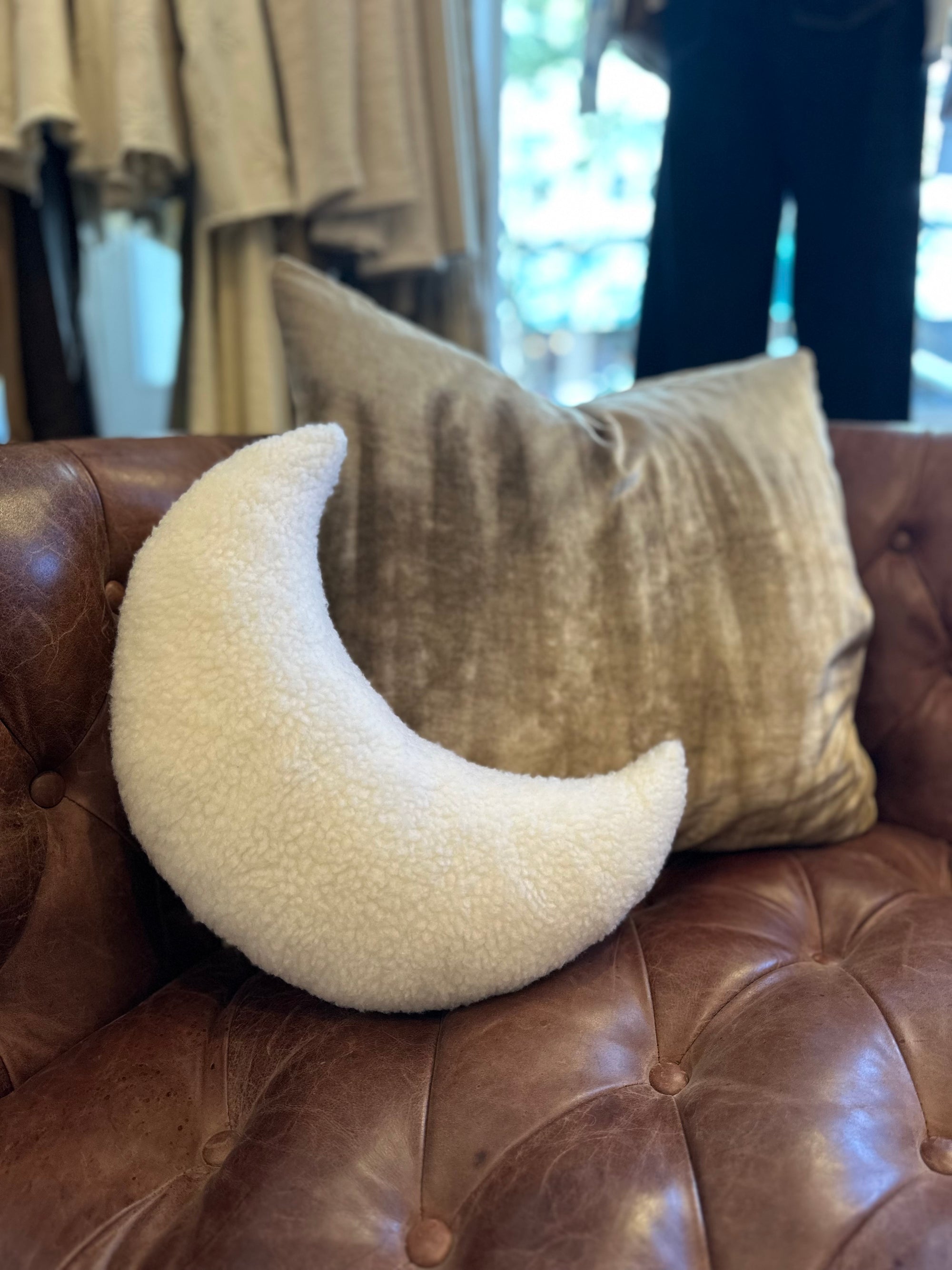 Moon Pillow - Ivory