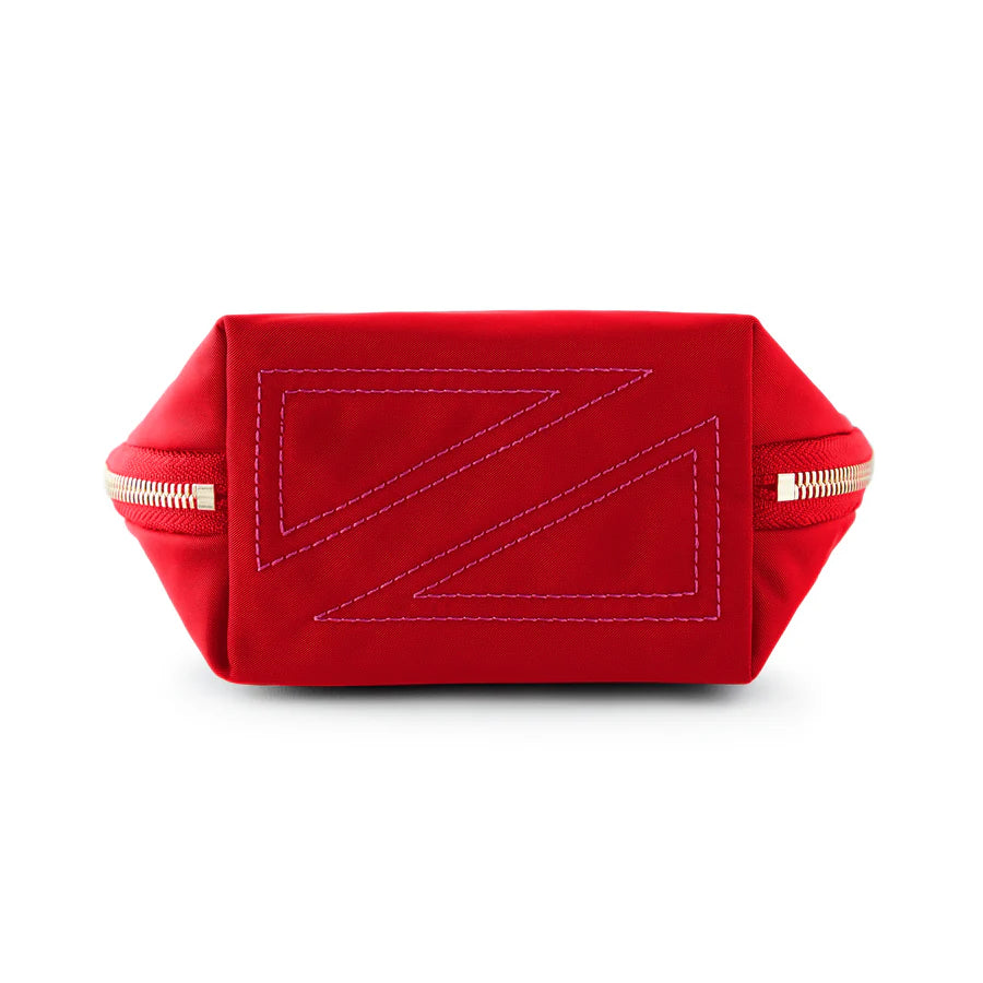 Kusshi Everyday Makeup Bag - Red &amp; Pink
