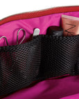 Kusshi Signature Makeup Bag - Red & Pink