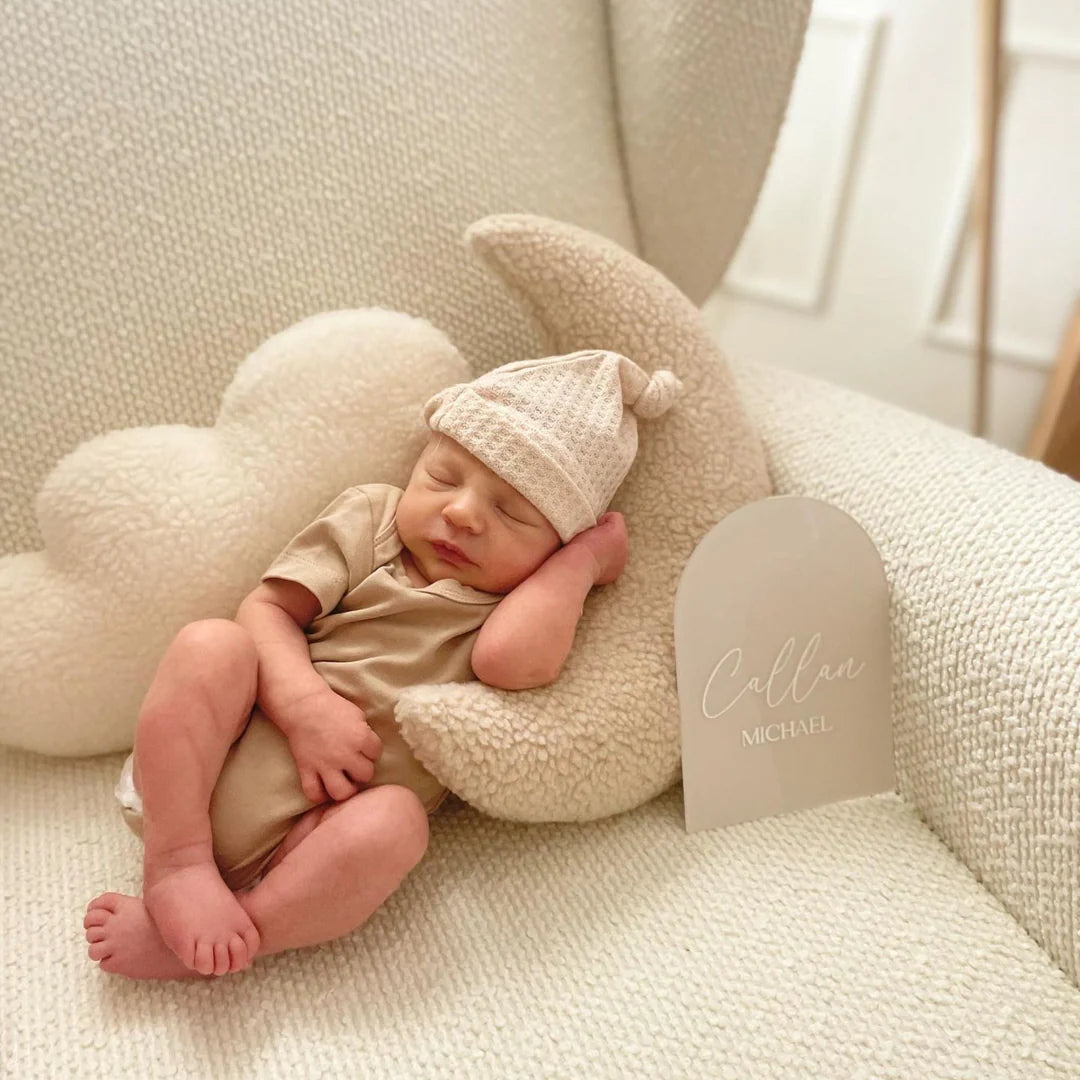 Moon Pillow - Ivory